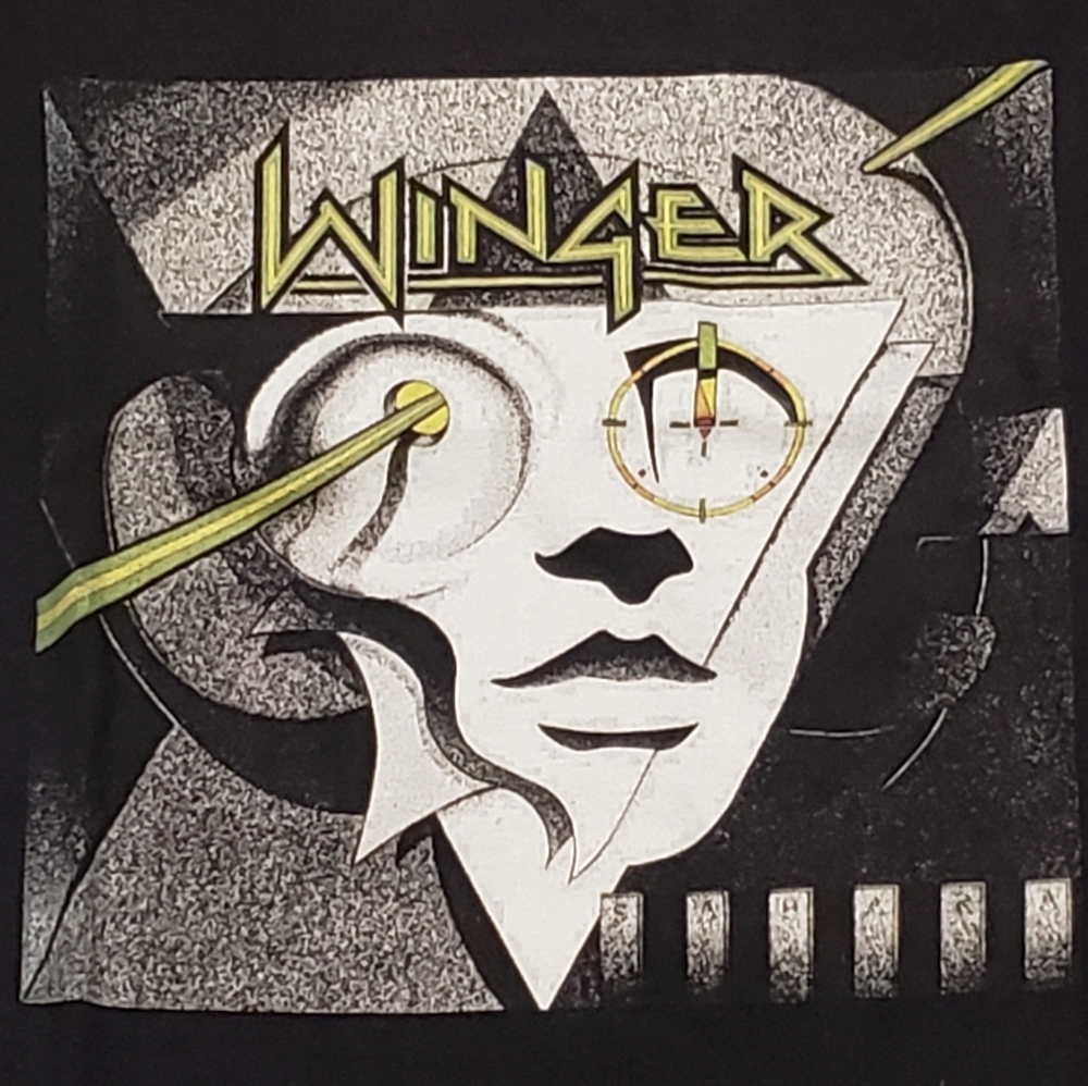 Winger Band T Shirt She's Only 17 Tee Album Cover Glam Metal Hair Metal (M)